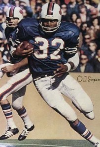 O.J. Simpson w barwach Buffalo Bills