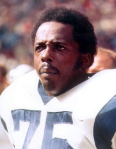 David "Deacon" Jones w latach gry dla Los Angeles Rams.